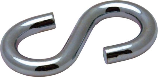 s-haak 30mm gegalvaniseerd (100st.)