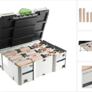 Festool DS/XL D8/D10 306x Bu Domino XL Assortimentsystainer 498204