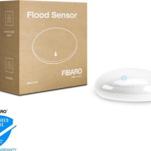 FIBARO Flood Sensor - Watermelder met akoestisch alarm - Z-Wave - Met batterij