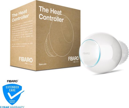 FIBARO The Heat Controller - Slimme thermostaankraan - Werkt met Z-Wave