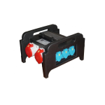 Connectra KSN-01 Verdeelkast – 32A 5P – 6x Schuko