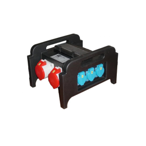 Connectra KSN-01 Verdeelkast – 32A 5P – 6x Schuko