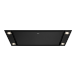 Pelgrim ISW0960MAT Plafondunit – 90 cm – Mat Zwart