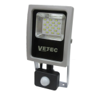 Vetec 55.105.11 LED Bouwlamp – 10W – Met Sensor