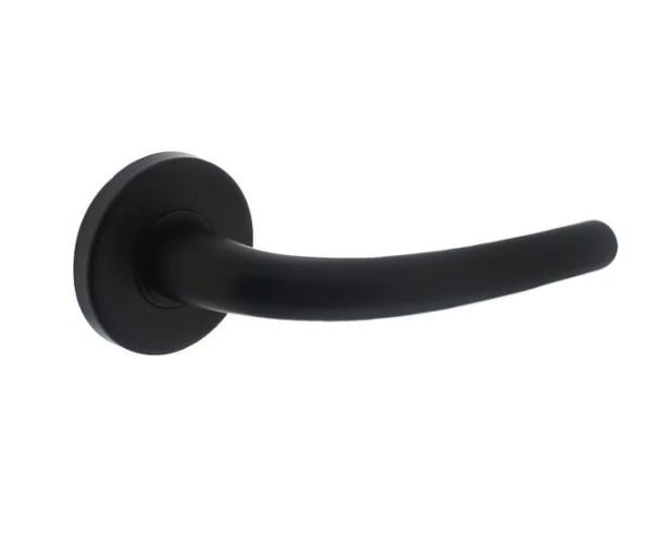 Schermafbeelding 2026-05-15 121730 Intersteel Deurkruk Eindhoven - rond geveerde rozet - mat zwart - ø49x7mm - Afbeelding 1