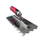 Rubi 45° Lijmspaan 12 mm + Ergonomisch Soft Grip • Slijtvast • Plakspaan/Lijmkam • Lijm aanbrengen en verdelen