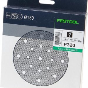 Festool Briljant2 STF Schuurschijf - 150 mm - Korrel P320 - 10 stuks