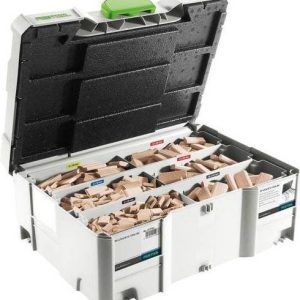 Festool Domino Assortiment van Beukenhout 5 Maten 1060-delige Set