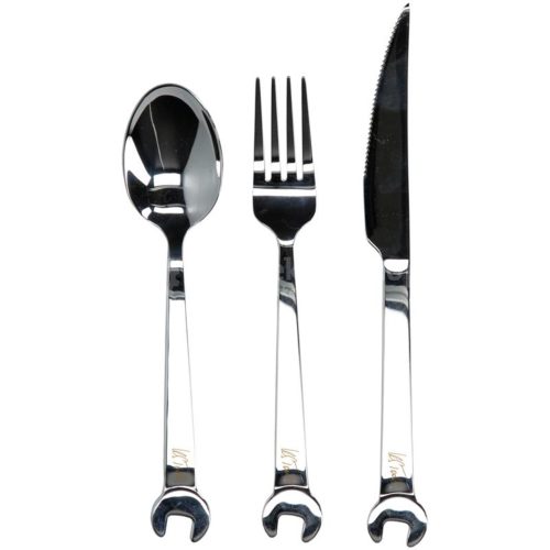 KS Tools Bestekset 3-delig 11100 – Mes Vork Lepel