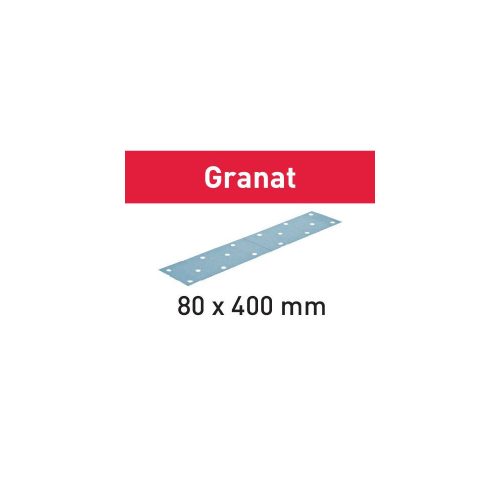 Festool Schuurstroken Granat STF 80×400 P100 GR/50
