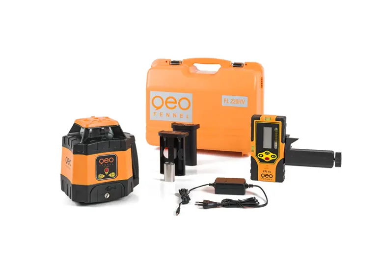 Geo-Fennel FL 220HV Rotatieslaser + FR 45 Ontvanger
