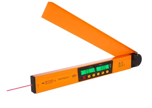 Geo-Fennel Multi-Digit Pro+ Digitale Hoek- en Hellingmeter met Laser