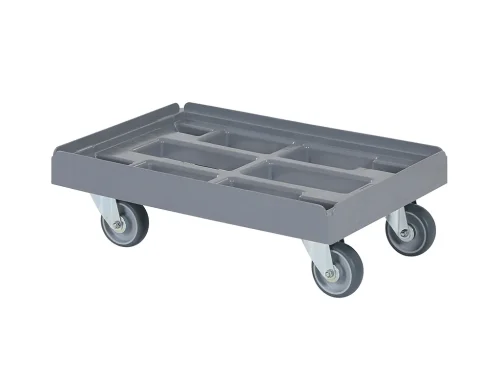 Verrijdbaar Kunststof Onderstel – Grijs – 600 x 400 mm