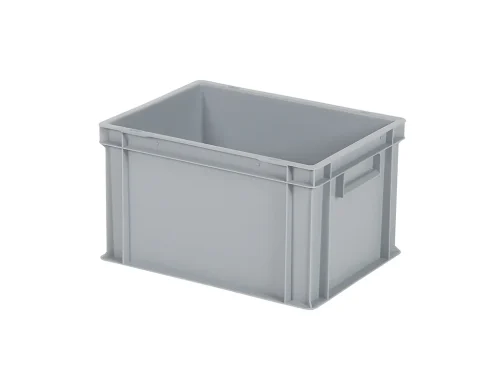 Kunststof Stapelbak – Grijs – 400 x 300 x H 236 mm