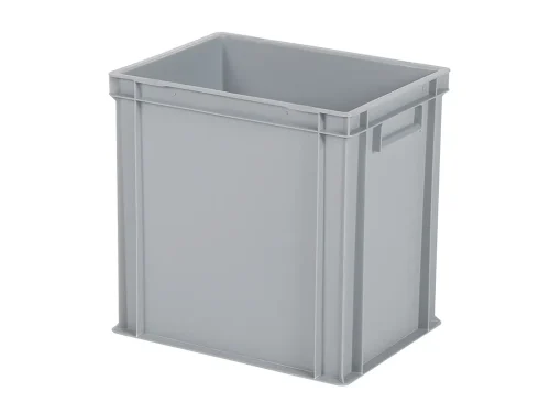 Kunststof Stapelbak – Grijs – 400 x 300 x H 400 mm