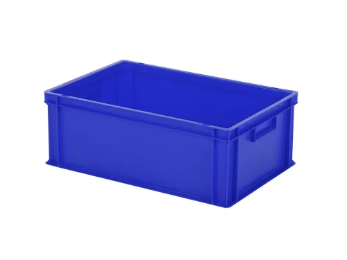 Kunststof Stapelbak – Blauw – 600 x 400 x H 220 mm
