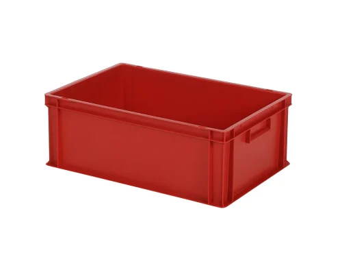 Kunststof Stapelbak – Rood – 600 x 400 x H 220 mm