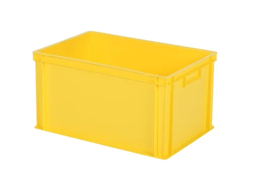 Kunststof Stapelbak – Geel – 600 x 400 x H 320 mm