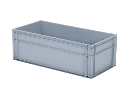 Kunststof Stapelbak – Grijs – 800 x 400 x H 278 mm