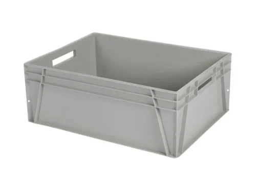 Kunststof Stapelbak – Grijs – 800 x 600 x H 300 mm