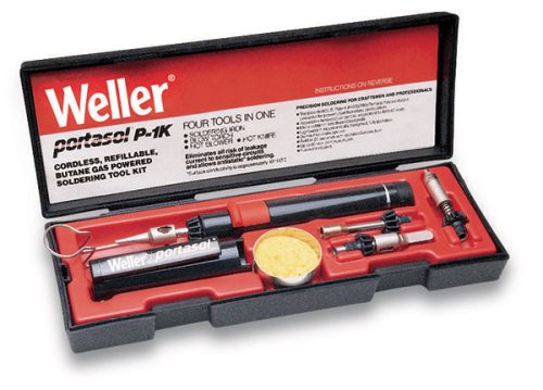 Weller Portasol P1K Gassoldeerbout Kit – 4 in 1 Soldeerset