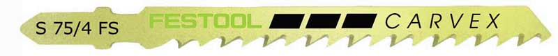 Festool Decoupeerzaagblad S 75/4 FS - 5 stuks