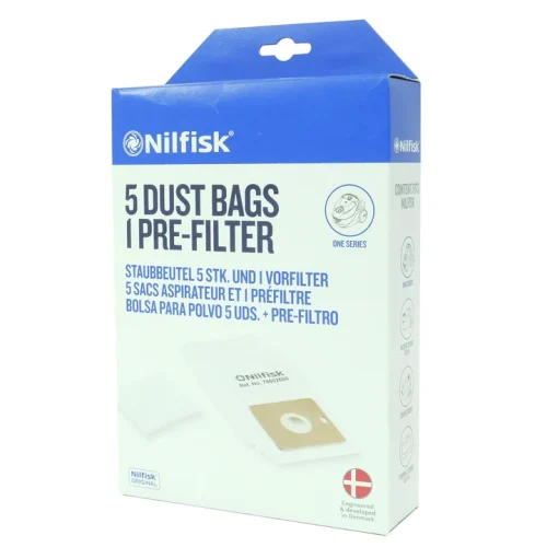 Nilfisk stofzuigerzakken Compact series origineel 5 stuks