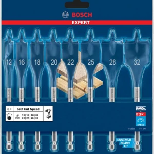Bosch Expert Self Cut Speed spade boor set 8-delig (12-32 mm)