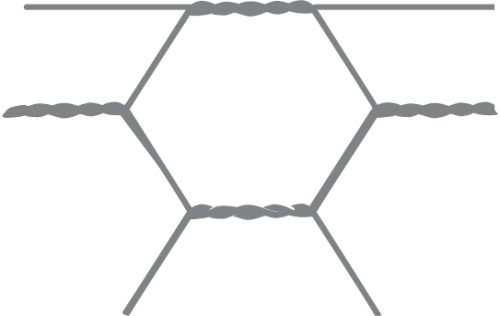 Avigal F1006 Zeskantgaas Verzinkt – 100 cm x 10 m