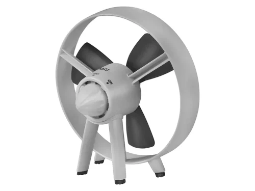 Eurom Safe Blade Tafelventilator 18W – Grijs/zwart