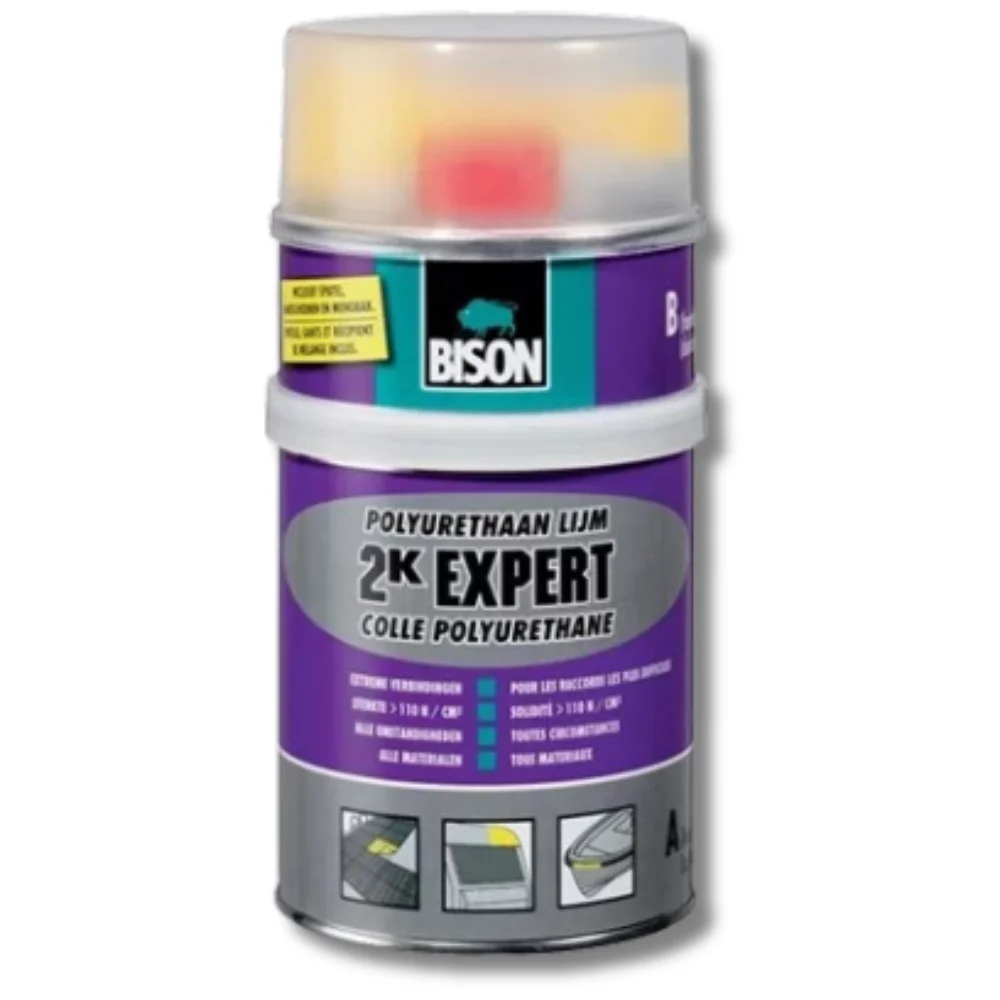 Bison Polyurethaanlijm 2K Expert 900g Set