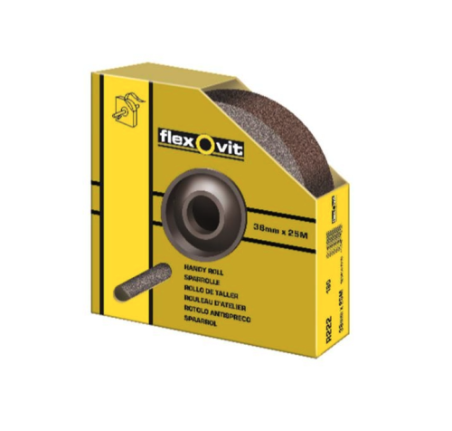 Flexovit Schuurrol KF271 50x25m K320 Aluminium Oxide