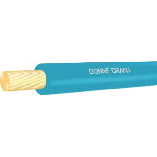 Donné VMDS Montagedraad 1x1mm² PVC 70°C Rood 100M
