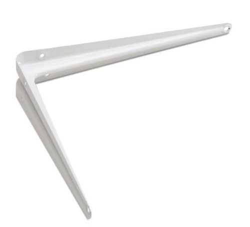 BAZO Plankdrager Wit 350 x 400 mm – Staal