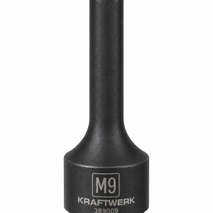 KRAFTWERK 389009 Lange RIBE Krachtbitdop M9 1/2" – 78 mm