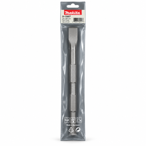 Makita P-13057 Platte Beitel 24 x 280 mm – 17 mm HEX