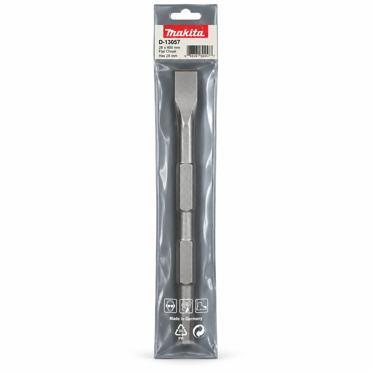 Makita P-13057 Platte Beitel 24 x 280 mm – 17 mm HEX