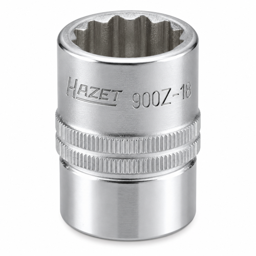 HAZET 900Z-18 Dopsleutel 18 mm 1/2″ – 12-kant