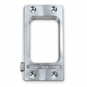 HMB Aluminium Sluitplaat Freesmal 39 mm R24 F18
