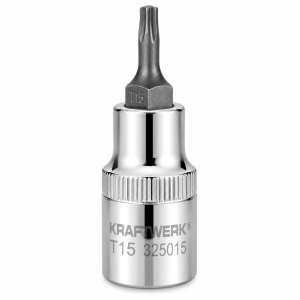 KRAFTWERK 325015 Torx Bitdop T15 1/2"