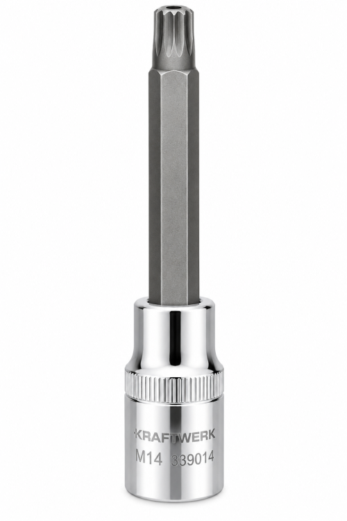 KRAFTWERK 339014 Lange RIBE Bitdop M14 1/2″ – 100 mm