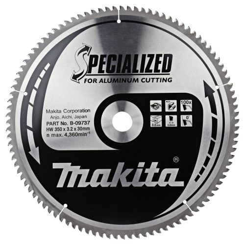 Makita B-09737 Specialized Zaagblad 350×30 mm – 100T