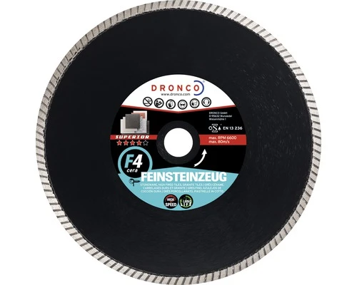 Dronco F4 cera Superior Diamant Doorslijpschijf