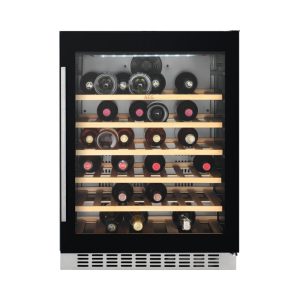 AEG SWB66001DG Onderbouw Wijnkoeler 52 Flessen – 60 cm Zwart