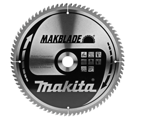 Makita B-09086 MakBlade Cirkelzaagblad 305×30 mm 80T