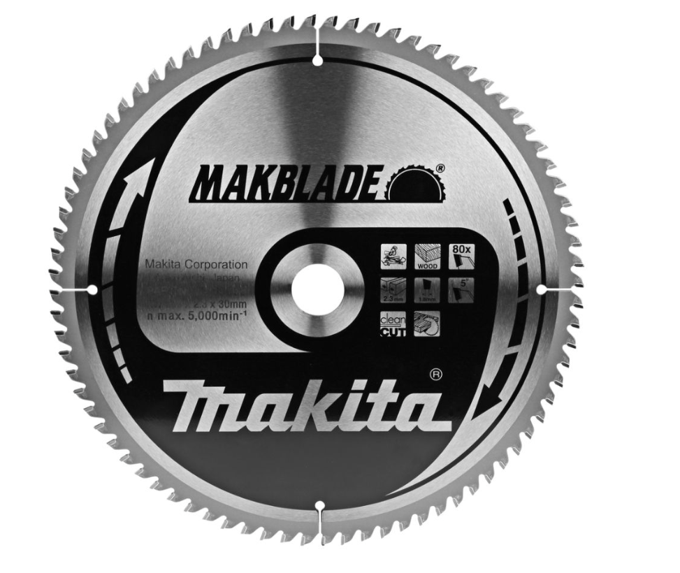 Makita B-09086 MakBlade Cirkelzaagblad 305×30 mm 80T
