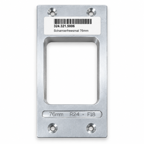 HMB Aluminium Scharnierfreesmal 76 mm R24 F18