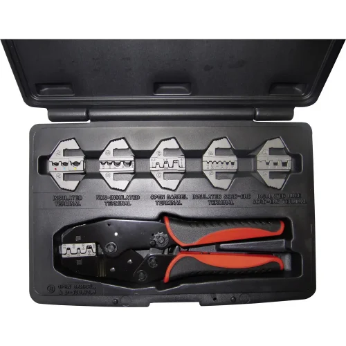 WKK 60166 Krimptangset 0,5-16 mm² – 6 Matrijzen