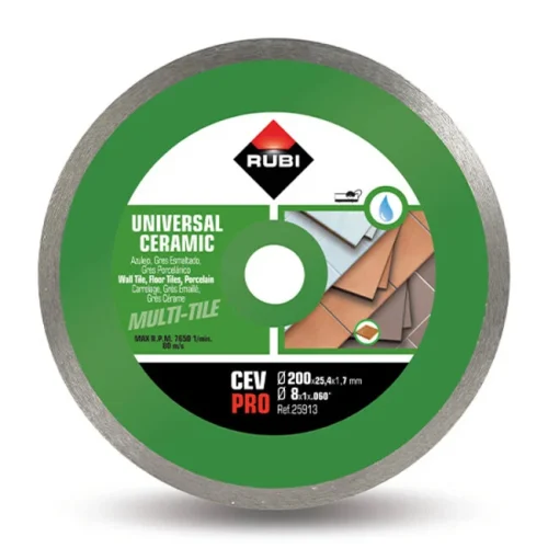 Rubi 25913 CEV PRO Diamantzaagblad Ø 200