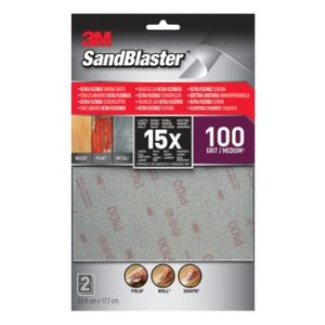 3M SandBlaster Ultra Flexible Schuurvellen P100 – 2 stuks